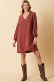 Mittoshop Airflow Long Sleeve Dress