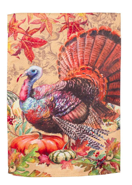 ‘Thanksgiving Turkey’ Decorative Flag