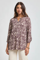 Dear Scarlett "Lizzy" Top In Chocolate