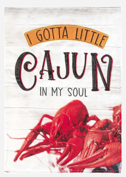 ‘Cajun in My Soul’ Decorative Flag