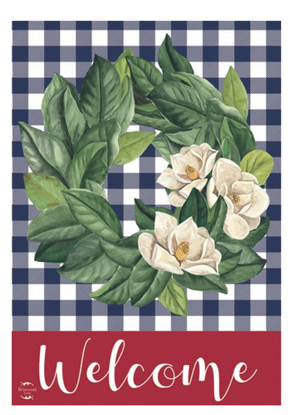 ‘American Magnolia Wreath’ Decorative Flag