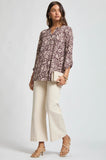 Dear Scarlett "Lizzy" Top In Chocolate