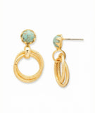 Sorrelli Odessa Dangle Earrings in Turquoise