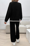 Sweater Pant Set, Assorted Colors