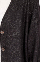 7th RAY Glittered Button Down Cardigan, Assorted Colors