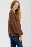 7th RAY Glittered Button Down Cardigan, Assorted Colors