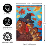 ‘Turkey Time’ Decorative Flag
