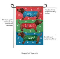 ‘Jingle All The Way’ Decorative Flag