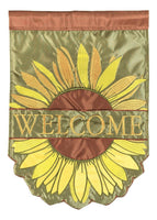 ‘Welcome Sunflower’ Decorative Flag