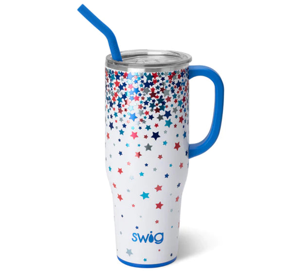 Swig “Star Spangled” 40oz. Mega Mug