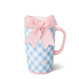 SWIG "Gingham" 18oz Travel Mug