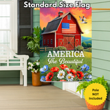 ‘American Barn’ Decorative Flag