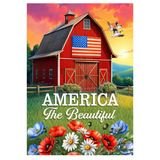 ‘American Barn’ Decorative Flag