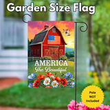 ‘American Barn’ Decorative Flag