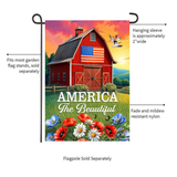 ‘American Barn’ Decorative Flag