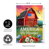 ‘American Barn’ Decorative Flag