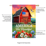 ‘American Barn’ Decorative Flag