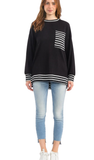 CC Urban Ribbed Long Sleeve Top, Assorted Colors