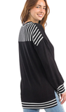 CC Urban Ribbed Long Sleeve Top, Assorted Colors