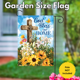 ‘God Bless Our Home’ Decorative Flag