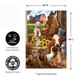 ‘The Gang’s All Here’ Decorative Flag