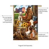 ‘The Gang’s All Here’ Decorative Flag