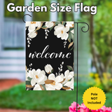 ‘White Magnolias’ Decorative Flag