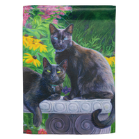 ‘Black Beauties’ Decorative Flag