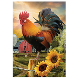 ‘Fancy Rooster’ Decorative Flag