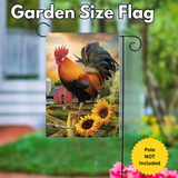 ‘Fancy Rooster’ Decorative Flag