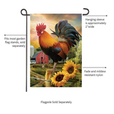 ‘Fancy Rooster’ Decorative Flag