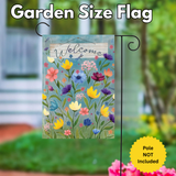 ‘Wildflower Field’ Decorative Flag