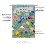 ‘Wildflower Field’ Decorative Flag