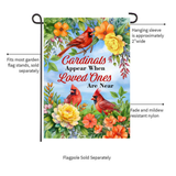 ‘When Cardinals Appear’ Decorative Flag