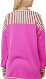 Urban Rib Long Sleeve Top with Drop Shoulder Pocket, Assorted Colors