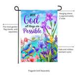 ‘All Things Are Possible’ Decorative Flag