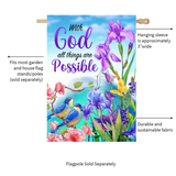 ‘All Things Are Possible’ Decorative Flag