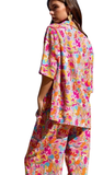 DEAR SCARLETT Two Piece Blouse + Relaxed Pants Resort Wear Set