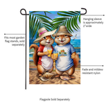 ‘Summer Chipmunks’ Decorative Flag