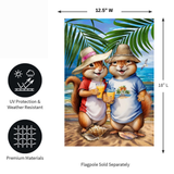 ‘Summer Chipmunks’ Decorative Flag