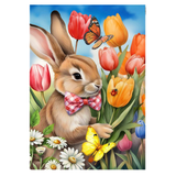 ‘Stop and Smell the Tulips’ Decorative Flag