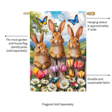 ‘Bunny Greeting’ Decorative Flag