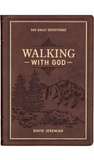 Devotional “Walking With God” Large Print, Faux Leather