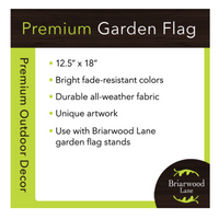 ‘Spring Bath Birds’ Decorative Flag