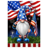 ‘Saluting Gnome’ Decorative Flag