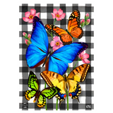 ‘Checkered Butterflies’ Decorative Flag