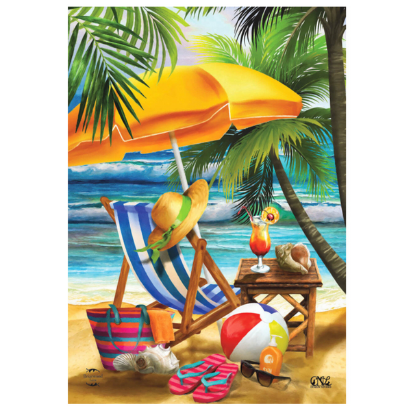 ‘Welcome to Paradise’ Decorative Flag