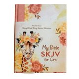 My Bible SKJV For Girls (Floral Giraffe)