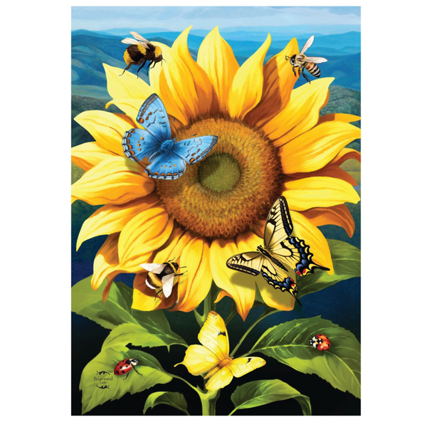 ‘Sunflower Dance’ Decorative Flag