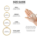 BuDha Girl, AURA Tzubbie All Weather Bangle, Serenity Prayer